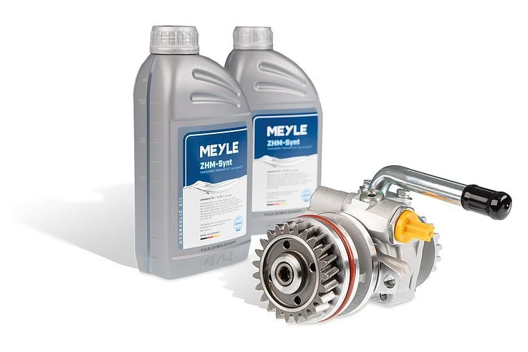 Con l’olio adatto: le pompe idrauliche MEYLE-ORIGINAL disponibili sin da subito come pratico MEYLE-KIT